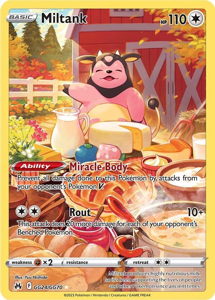 Crown Zenith Miltank Pokémon card